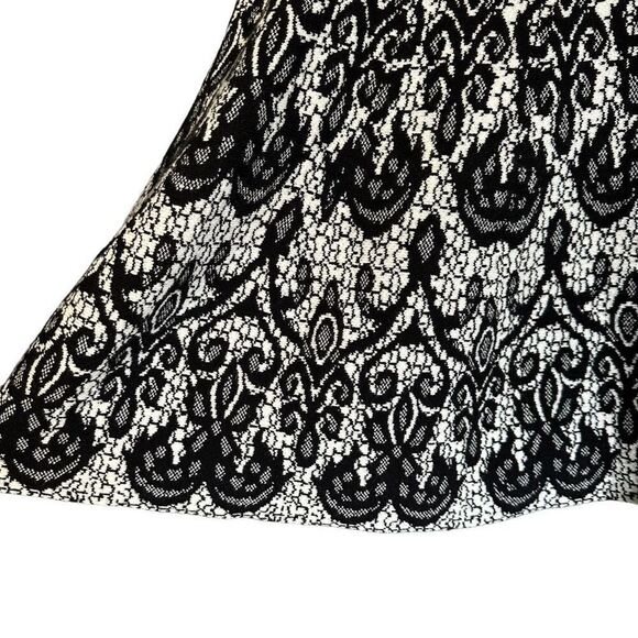 Cynthia Rowley Jacquard Print Knit Skirt - Picture 5 of 10